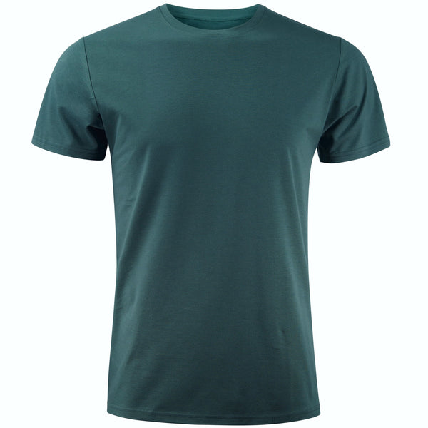 Dark Slate Crew - in Pima Cotton