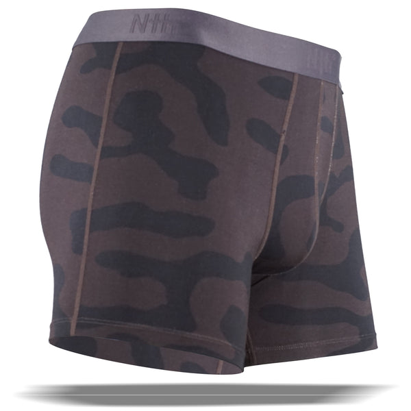 SAXX Underwear Vibe Boxer Modern Fit Woodland Camo